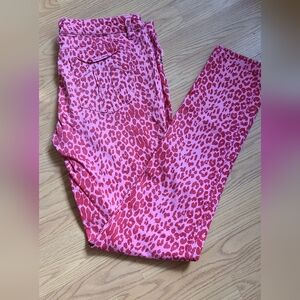 Tripp Pink Cheetah Skinny Jeans